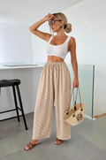 Pantalon à pois
